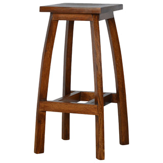 Elise Bar Stool, Mango Wood